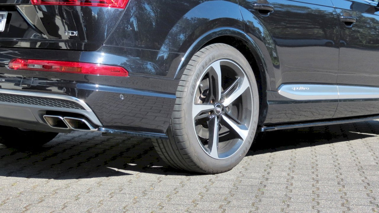 REAR SIDE SPLITTERS AUDI SQ7/ Q7 S LINE MK2 (2016-2020)