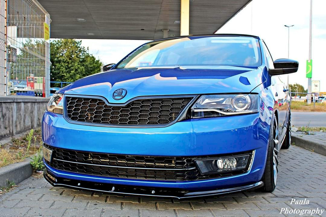 FRONT SPLITTER SKODA RAPID