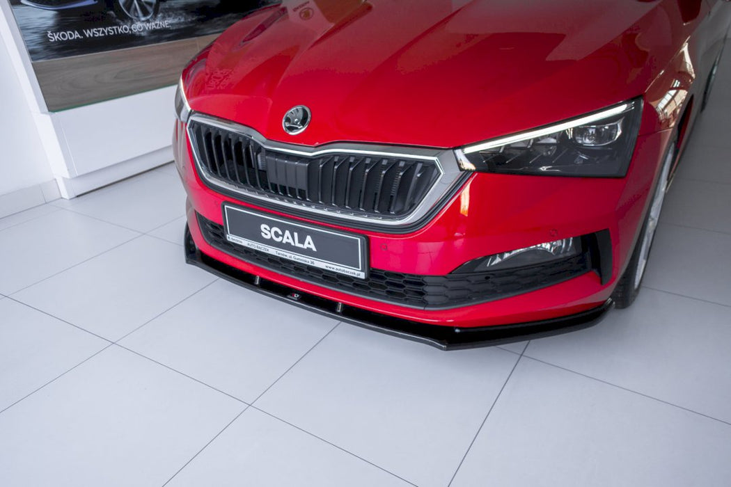 FRONT SPLITTER V.1 SKODA SCALA (2019-UP)