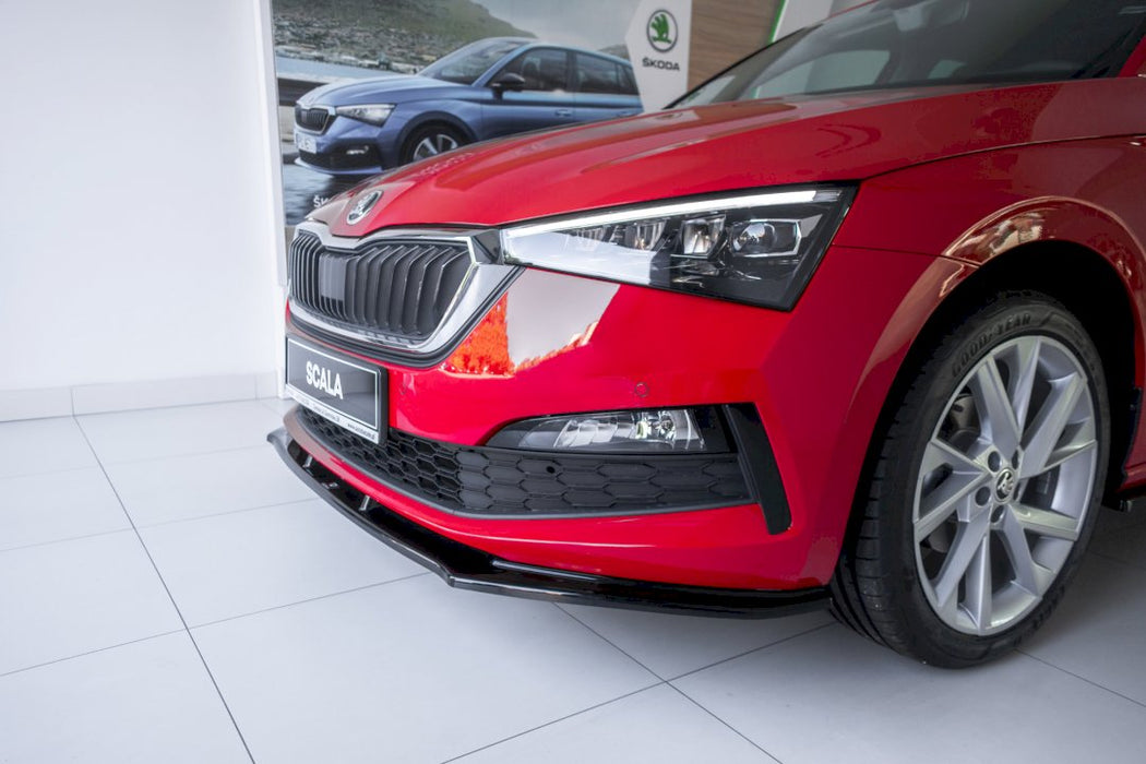 FRONT SPLITTER V.1 SKODA SCALA (2019-UP)