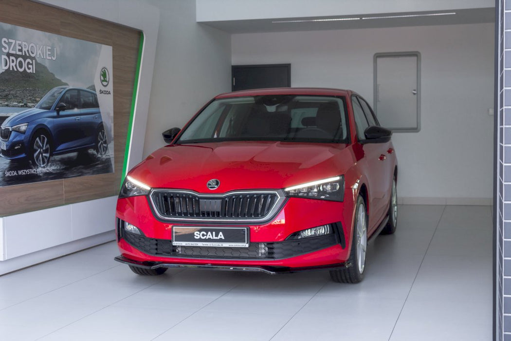 FRONT SPLITTER V.2 SKODA SCALA (2019-UP)