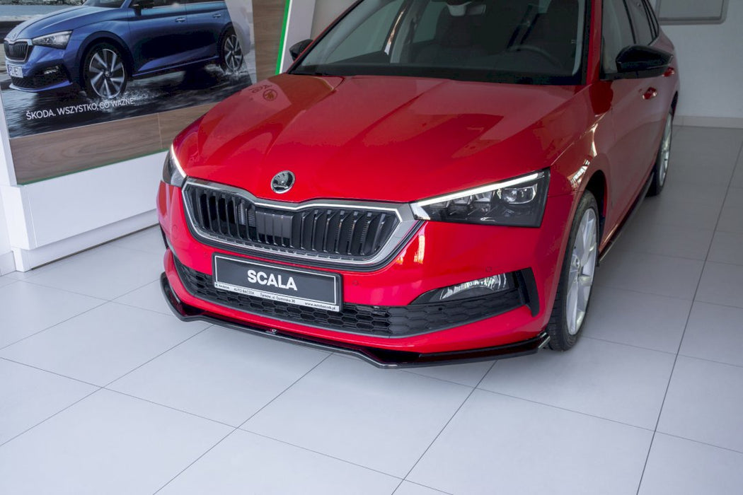 FRONT SPLITTER V.2 SKODA SCALA (2019-UP)