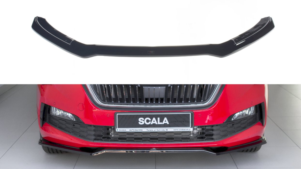 FRONT SPLITTER V.2 SKODA SCALA (2019-UP)