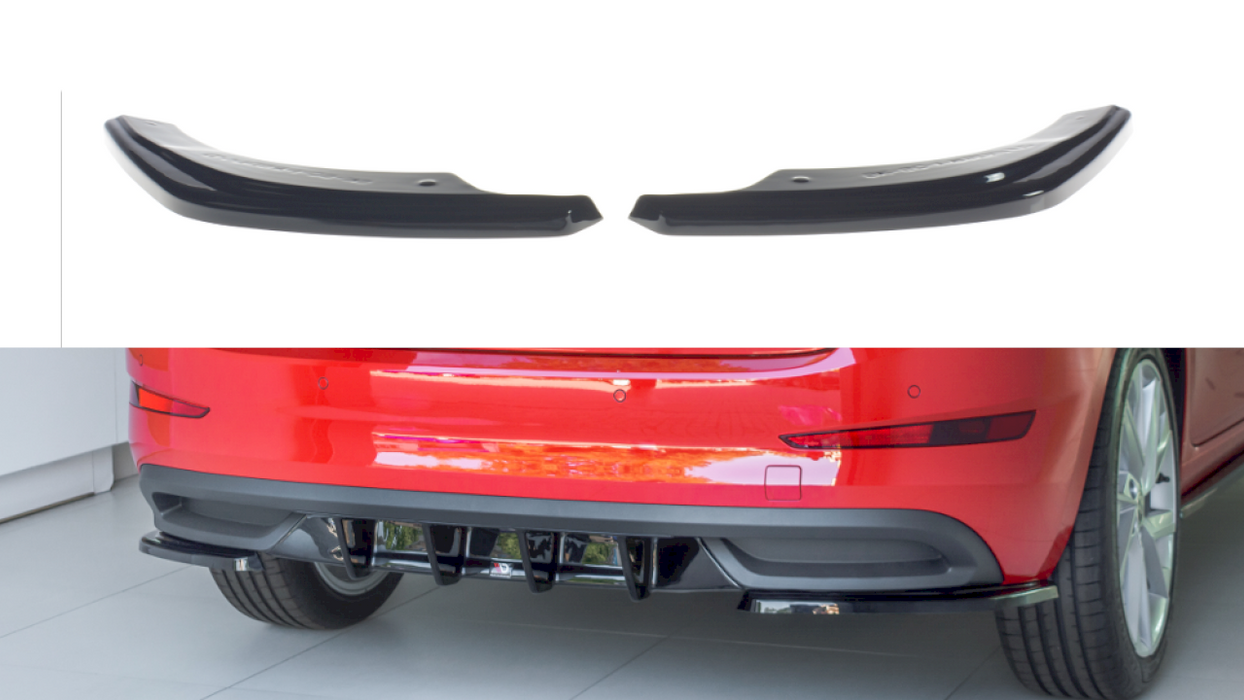 REAR SIDE SPLITTERS SKODA SCALA (2019-UP)