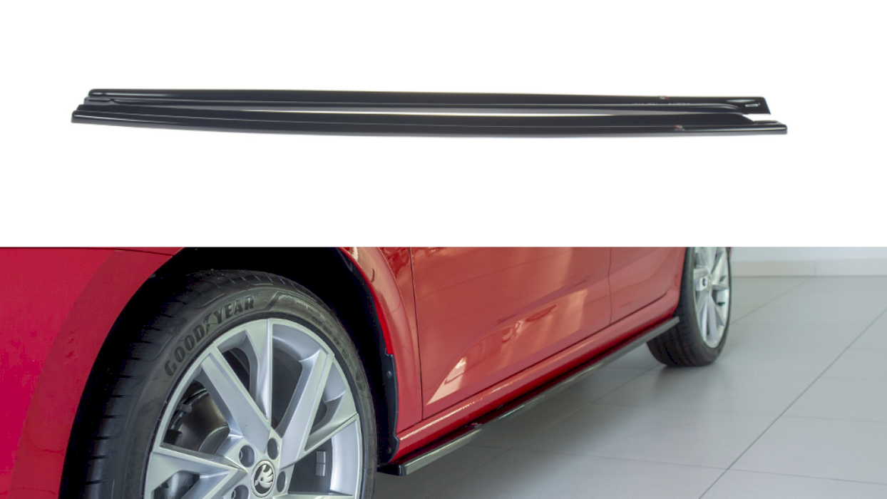 SIDE SKIRTS DIFFUSERS SKODA SCALA (2019-UP)