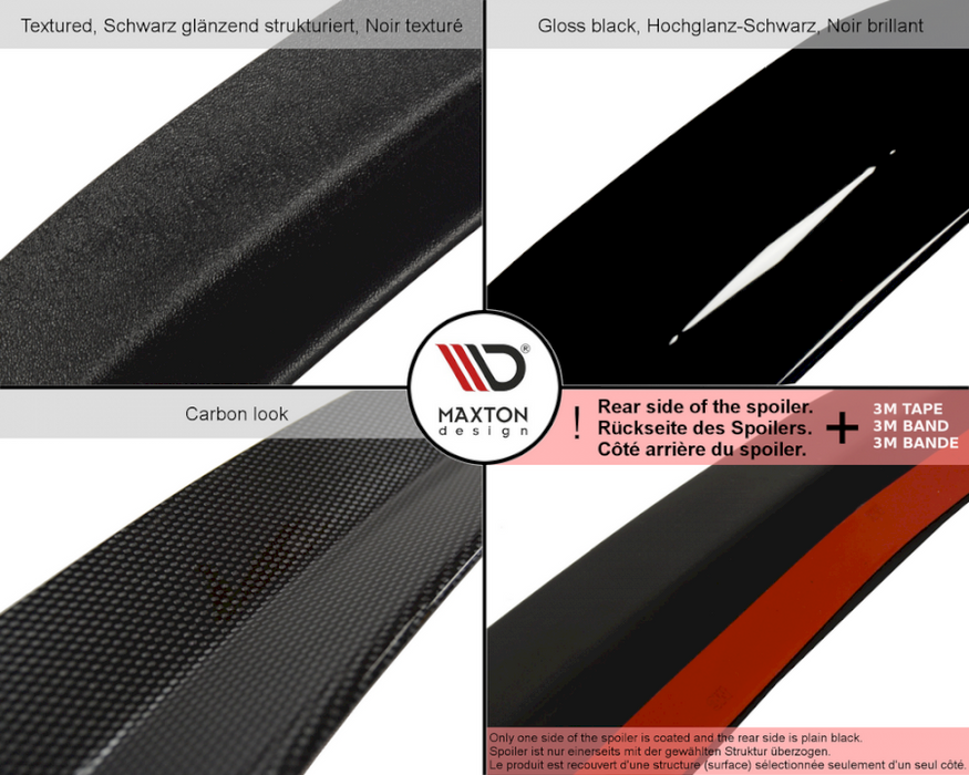 SPOILER EXTENSION SKODA SCALA (2019-UP)