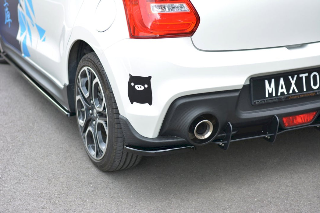 REAR SIDE SPLITTERS SUZUKI SWIFT 6 SPORT (2018-)