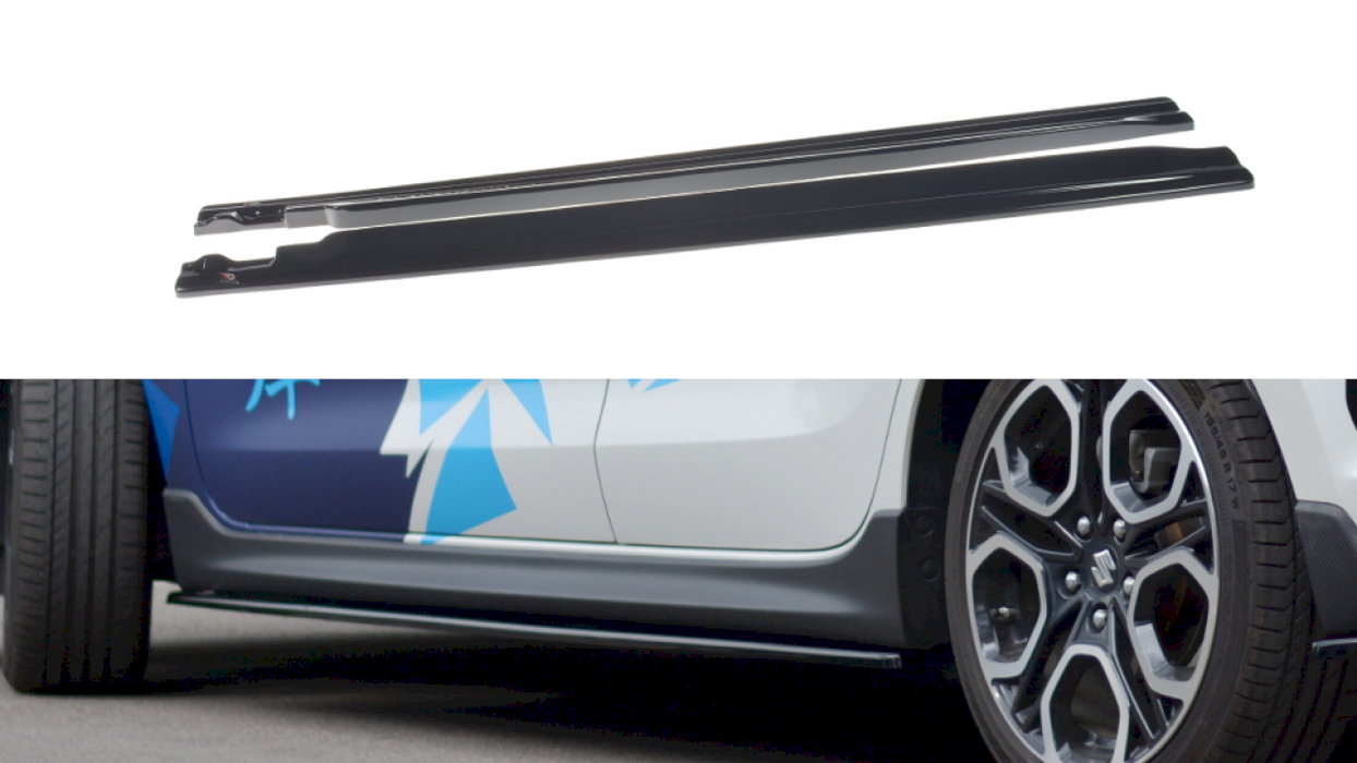 SIDE SKIRTS DIFFUSERS SUZUKI SWIFT 6 SPORT (2018-)