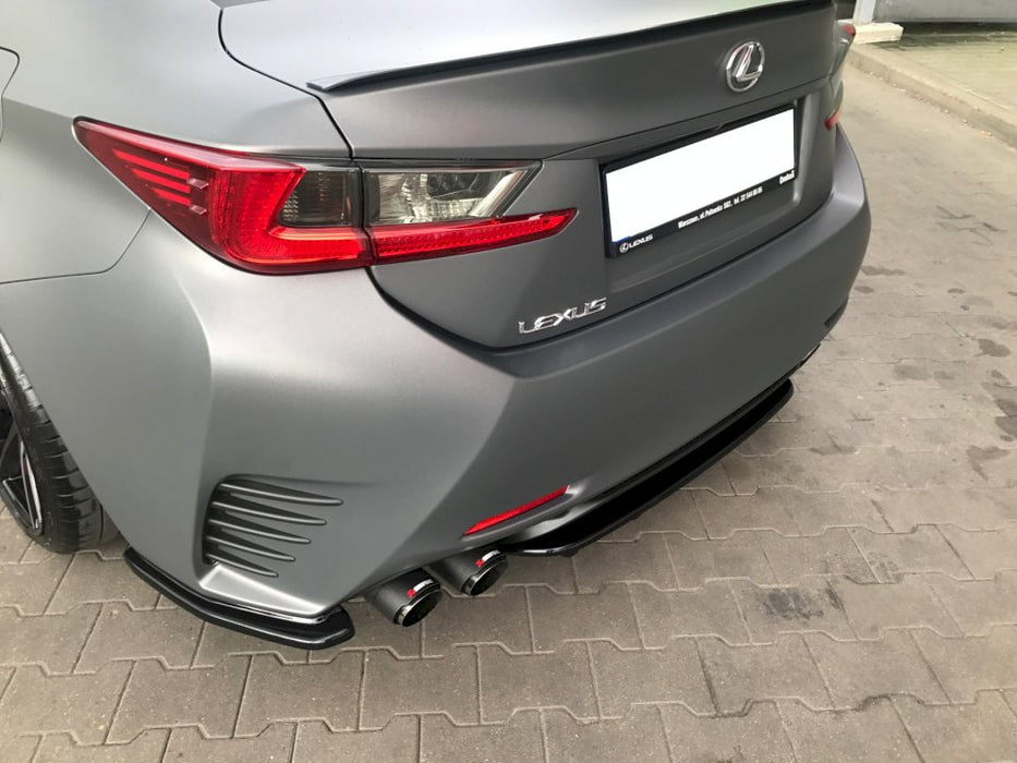 REAR SIDE SPLITTERS LEXUS RC (2014-UP)