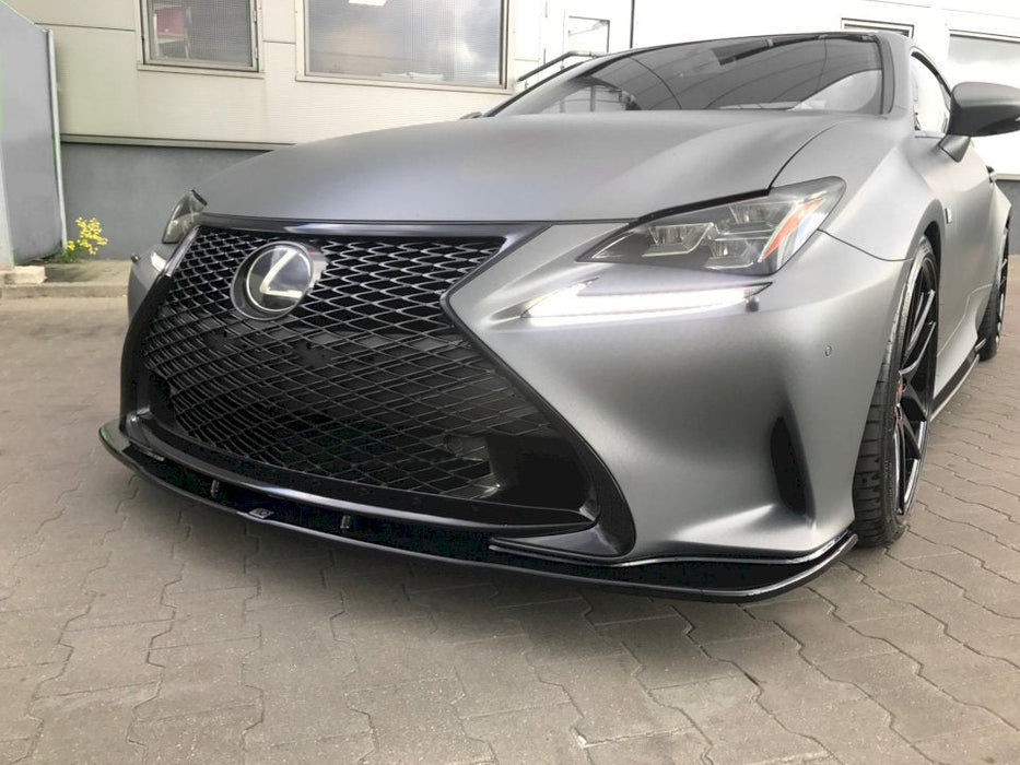 FRONT SPLITTER V.1 LEXUS RC (2014-UP)