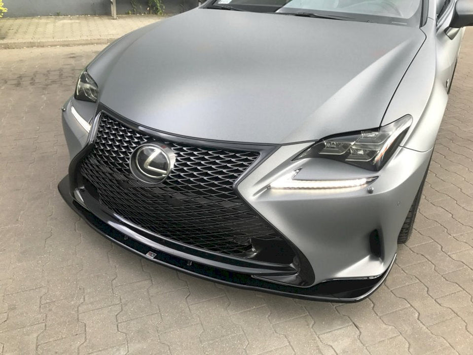 FRONT SPLITTER V.1 LEXUS RC (2014-UP)