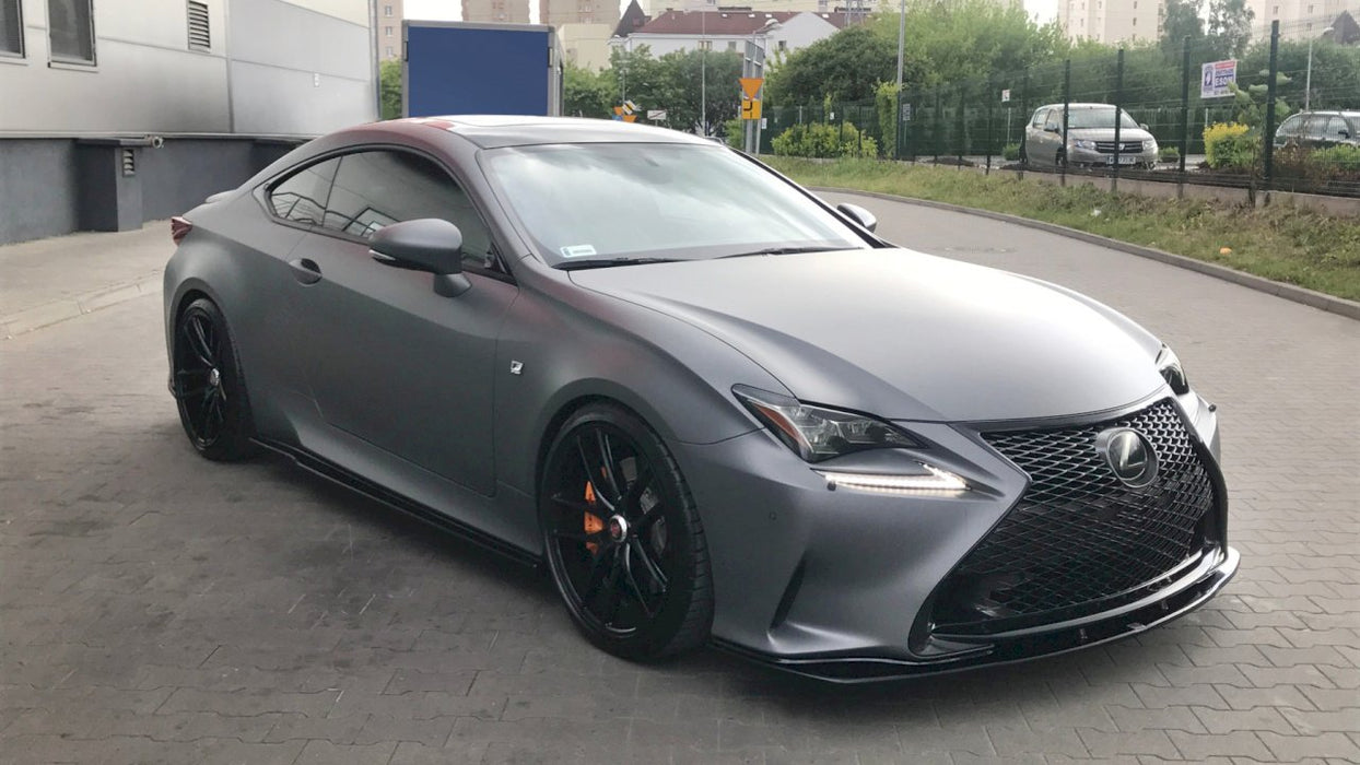 FRONT SPLITTER V.1 LEXUS RC (2014-UP)