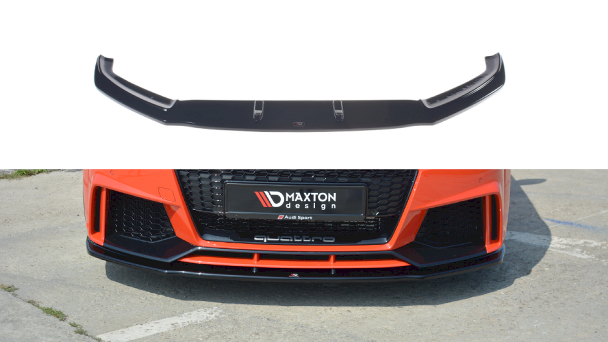 FRONT SPLITTER V.1 AUDI TT MK3 (8S) RS (2016-UP)