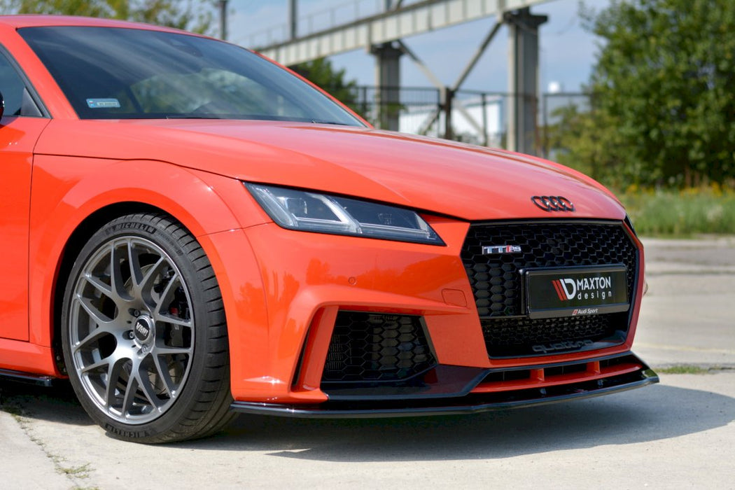 FRONT SPLITTER V.1 AUDI TT MK3 (8S) RS (2016-UP)