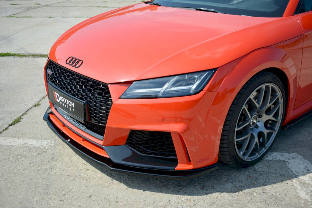 FRONT SPLITTER V.1 AUDI TT MK3 (8S) RS (2016-UP)