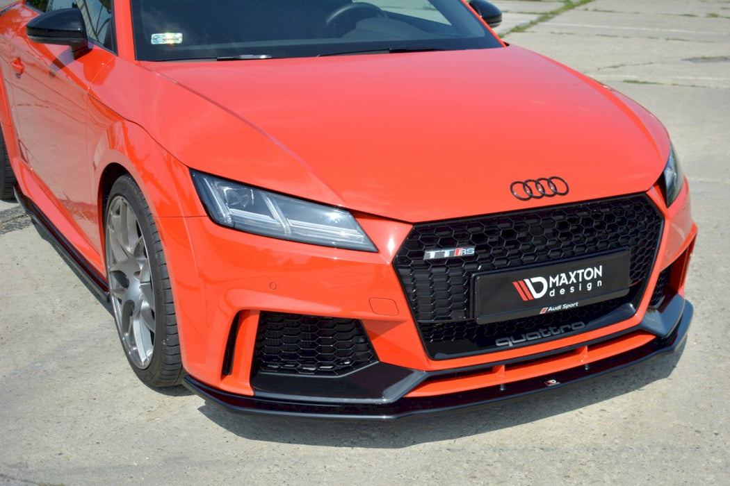 FRONT SPLITTER V.1 AUDI TT MK3 (8S) RS (2016-UP)