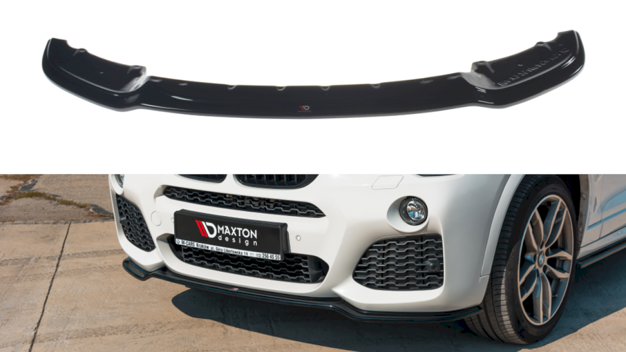 FRONT SPLITTER BMW X3 F25 M-PACK FACELIFT (2014-2017)