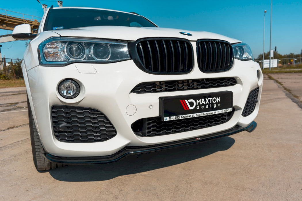 FRONT SPLITTER BMW X3 F25 M-PACK FACELIFT (2014-2017)