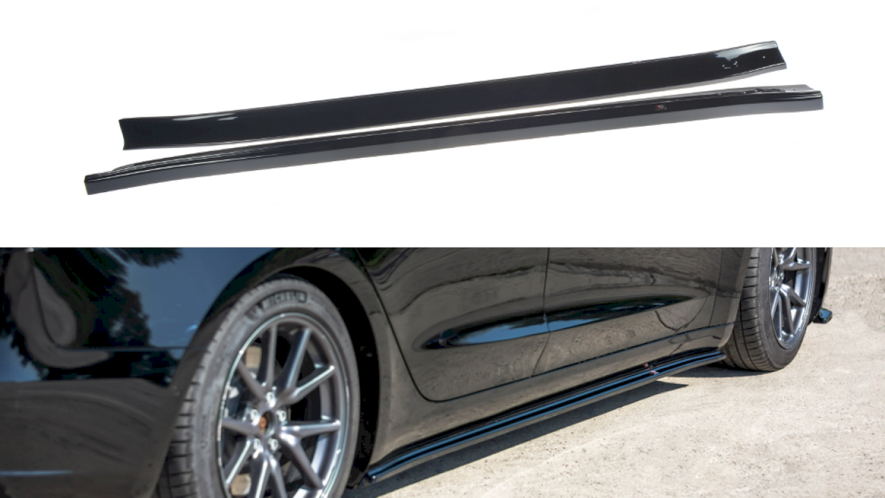 SIDE SKIRTS DIFFUSERS TESLA MODEL 3 (2017-)