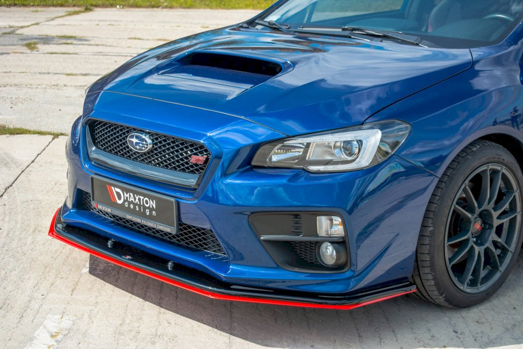 FRONT SPLITTER V.4 SUBARU WRX STI