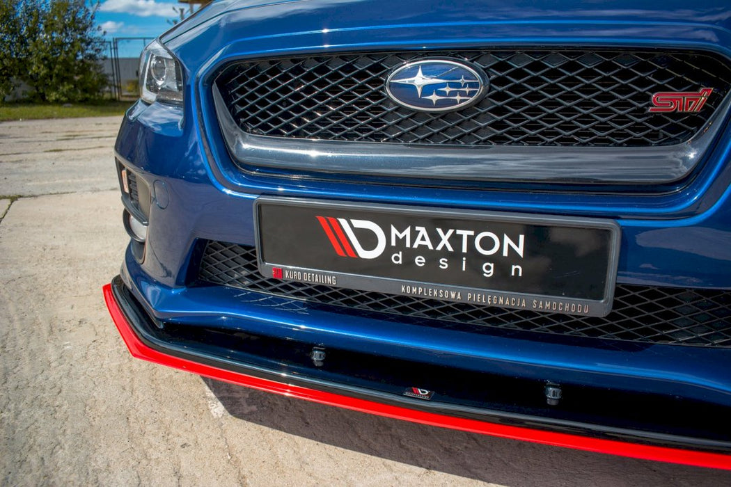 FRONT SPLITTER V.4 SUBARU WRX STI