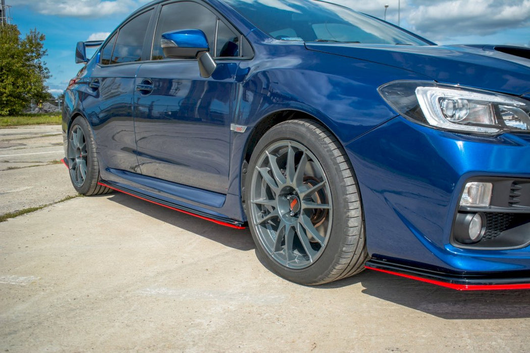 SIDE SKIRTS DIFFUSERS V.2 SUBARU WRX STI