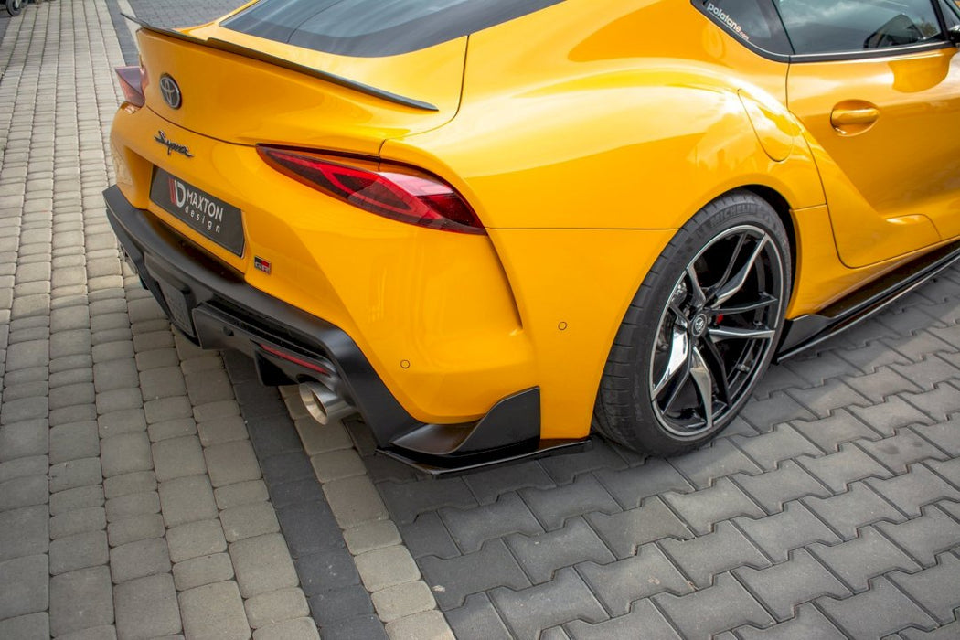 REAR SIDE SPLITTERS V.1 TOYOTA SUPRA MK5 (2019-)