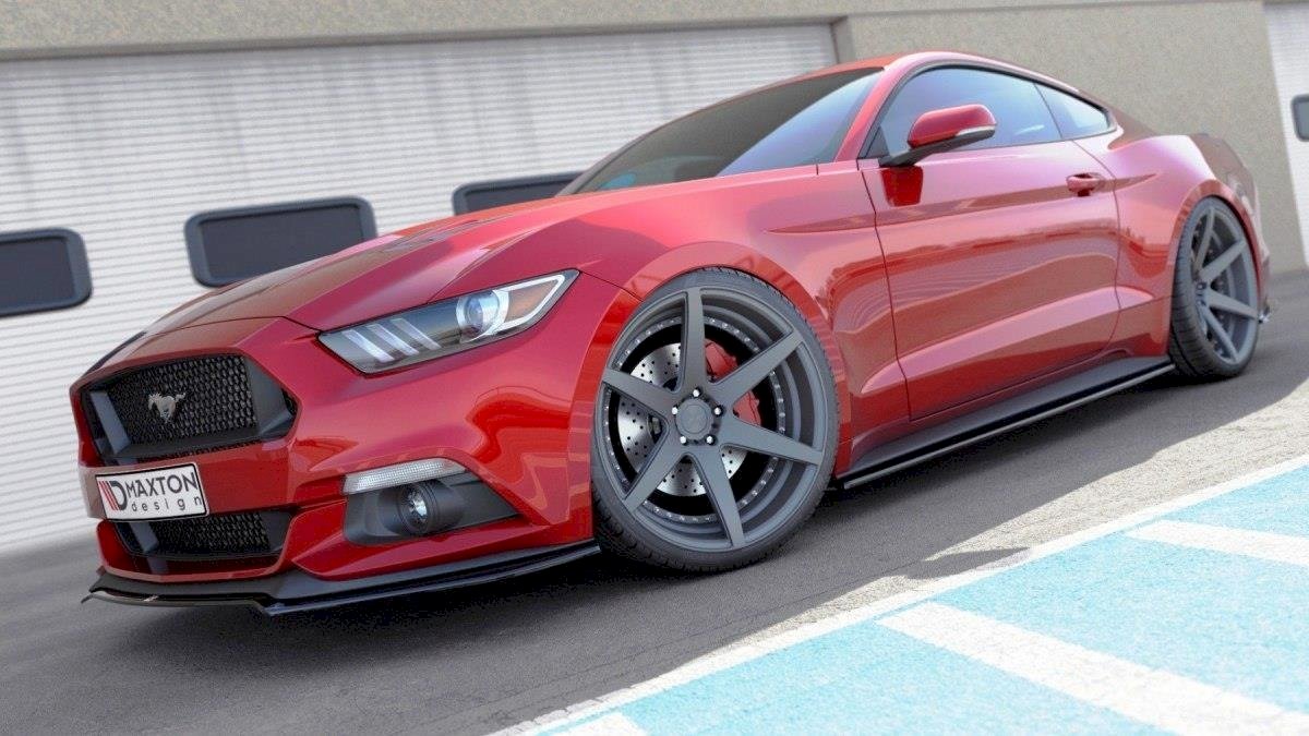 FRONT SPLITTER V.1 FORD MUSTANG MK6 (2014-17)