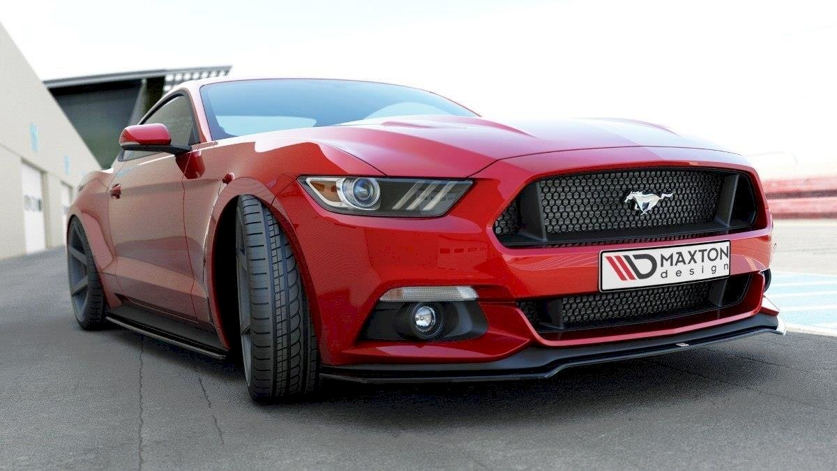 FRONT SPLITTER V.1 FORD MUSTANG MK6 (2014-17)