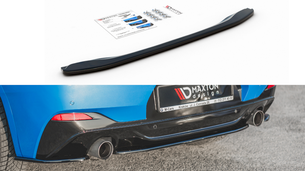 CENTRAL REAR SPLITTER BMW X2 F39 M SPORT (2016-)