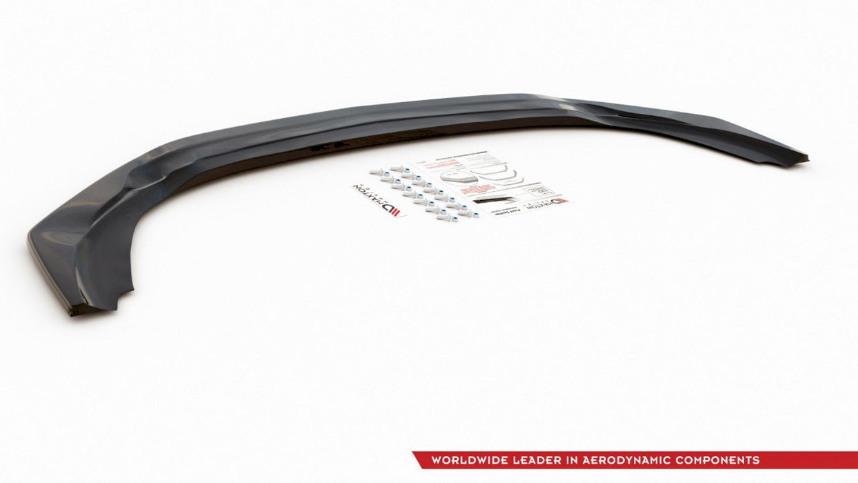 FRONT SPLITTER V.1 MERCEDES A35 AMG PREMIUM + W177 (2018-)