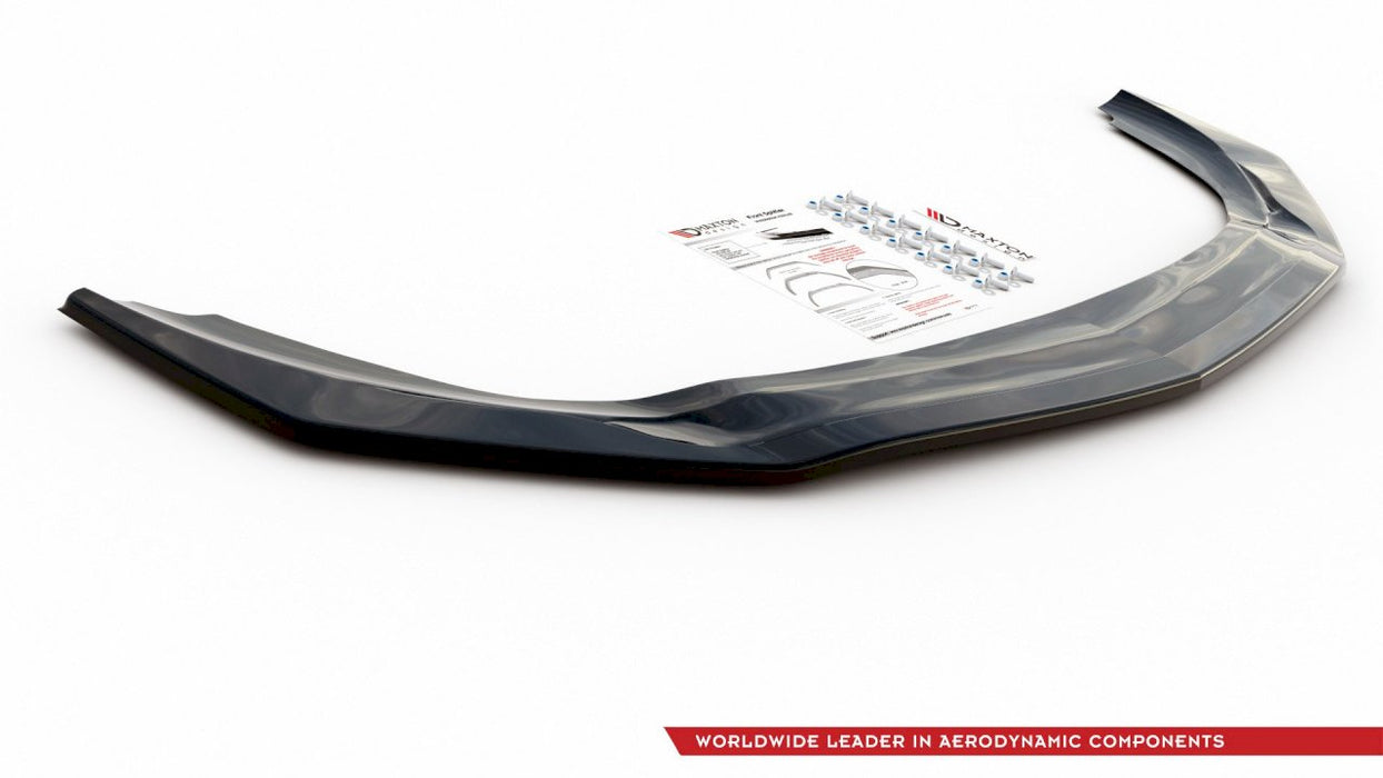 FRONT SPLITTER V.1 MERCEDES A35 AMG PREMIUM + W177 (2018-)