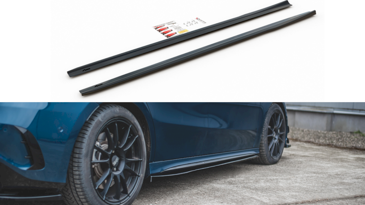 SIDE SKIRTS DIFFUSERS V.1 MERCEDES A35 AMG / AMG-LINE W177