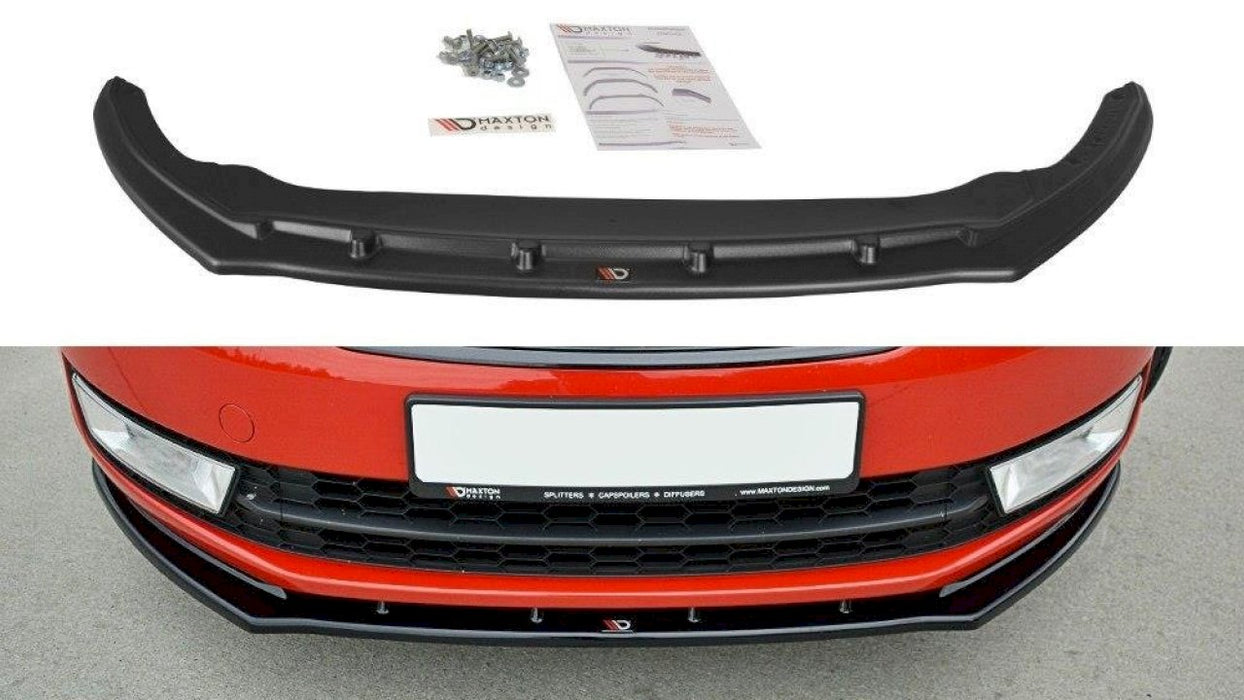 FRONT SPLITTER V2 SKODA RAPID