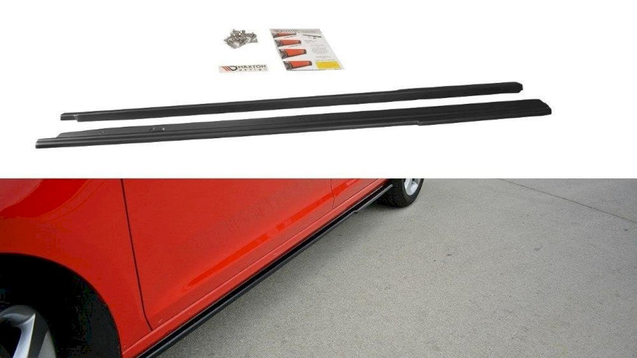 SIDE SKIRTS DIFFUSERS SKODA RAPID