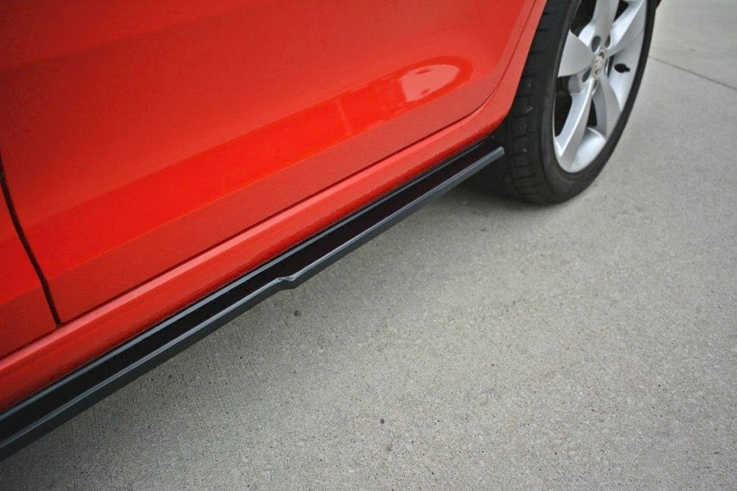 SIDE SKIRTS DIFFUSERS SKODA RAPID