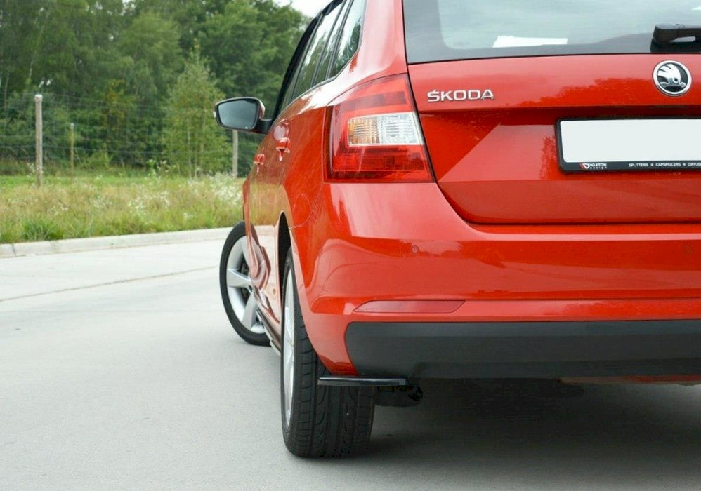 REAR SIDE DIFFUSERS SKODA RAPID SPACEBACK