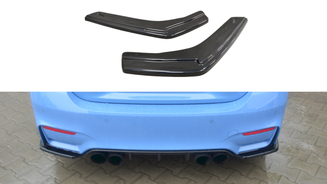 REAR SIDE SPLITTERS BMW M4 F82 (2014-20)