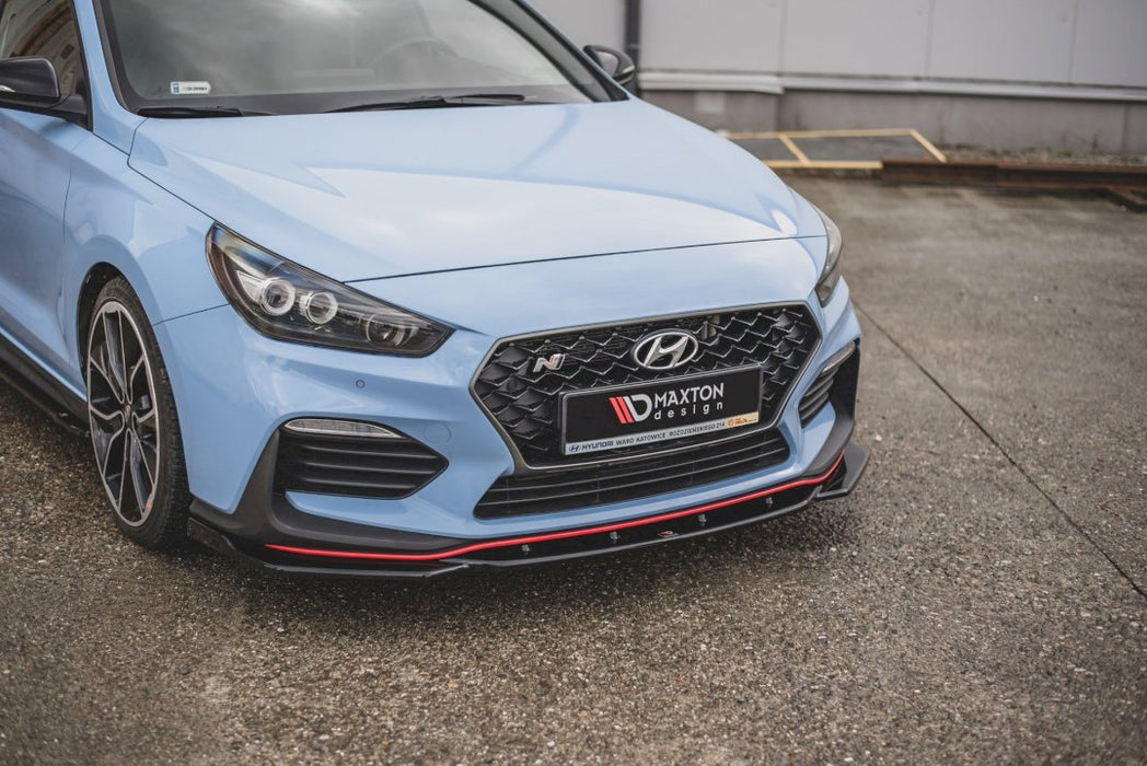 FRONT SPLITTER V.4 HYUNDAI I30 N MK3 HATCHBACK/ FASTBACK (2017-)