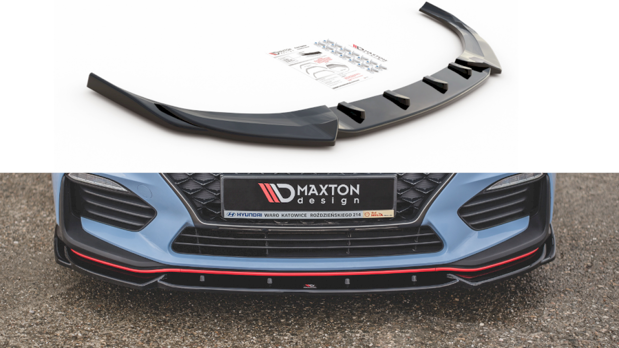 FRONT SPLITTER V.5 HYUNDAI I30 N MK3 HATCHBACK/ FASTBACK (2017-)