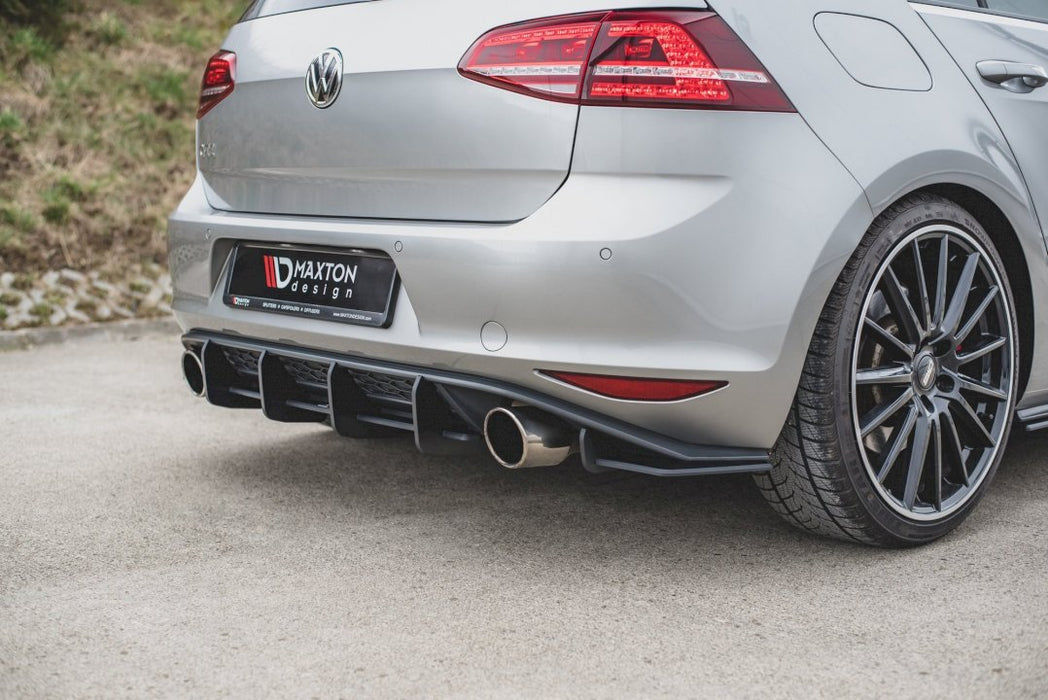 MAXTON RACING REAR DIFFUSER V.1 VW GOLF MK 7 GTI 2013-2016