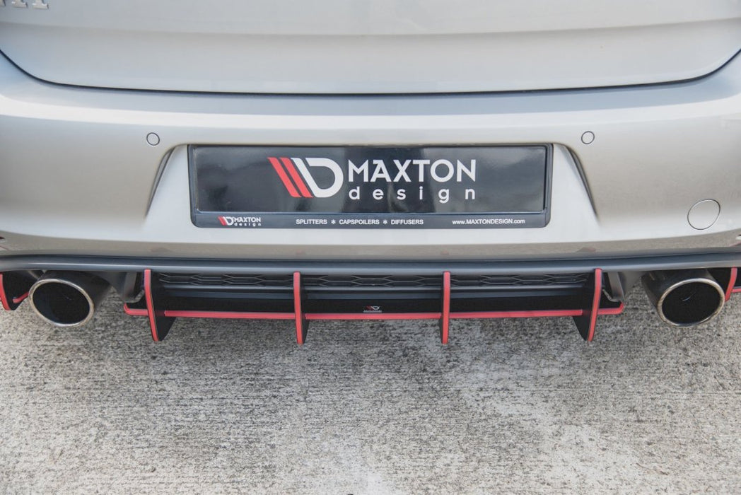 MAXTON RACING REAR DIFFUSER V.1 VW GOLF MK 7 GTI 2013-2016