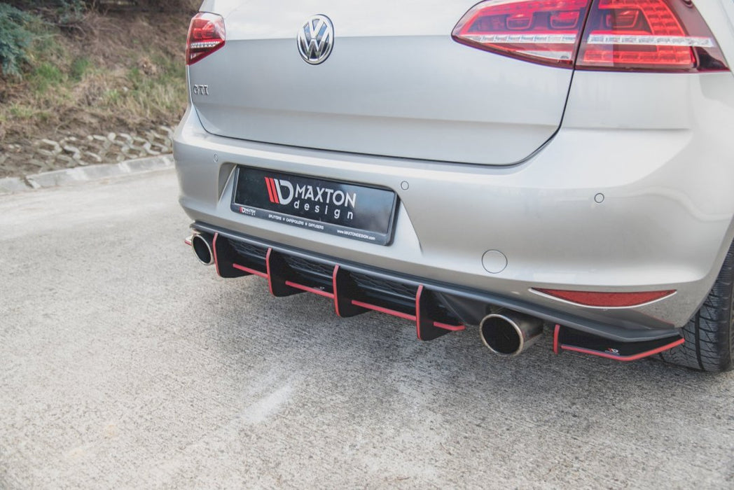 MAXTON RACING REAR DIFFUSER V.1 VW GOLF MK 7 GTI 2013-2016