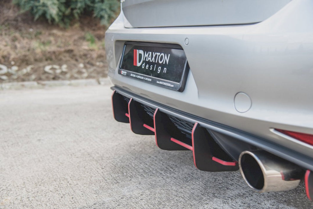 MAXTON RACING REAR DIFFUSER V.1 VW GOLF MK 7 GTI 2013-2016