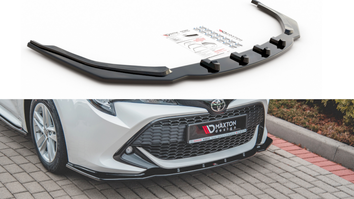 FRONT SPLITTER V1 TOYOTA COROLLA MK12 TOURING SPORTS/ HATCHBACK (2019-)