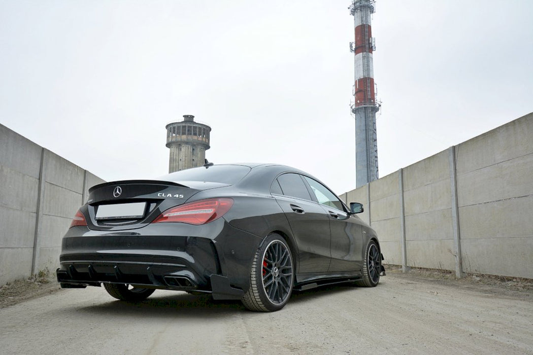 RACING REAR SIDE SPLITTERS MERCEDES CLA45 AMG C117 FACELIFT (2017-2019)