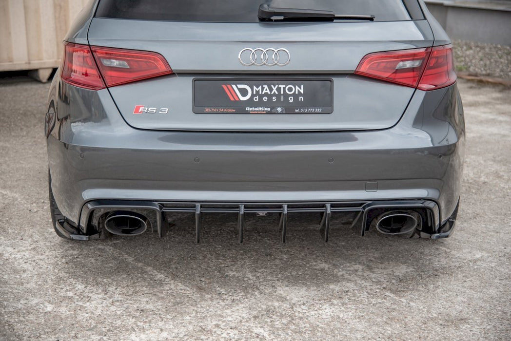 REAR SIDE DIFFUSERS V2 AUDI RS3 8V SPORTBACK (2015-2016)