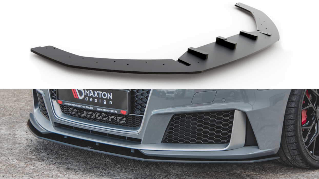 MAXTON RACING FRONT SPLITTER AUDI RS3 8V SPORTBACK (2015-2016)