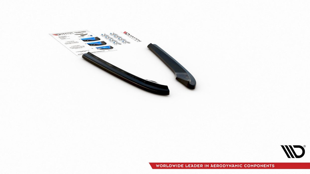 REAR SIDE SPLITTERS AUDI S4/ A4 S-LINE B8 SEDAN (2008-2011)