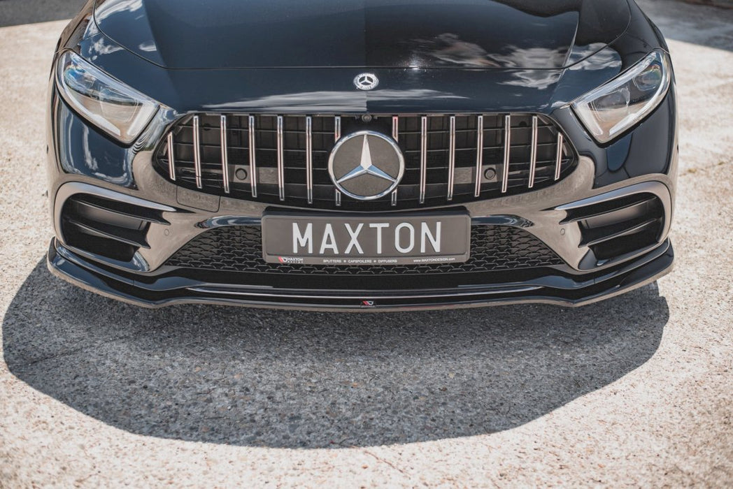 FRONT SPLITTER V.1 MERCEDES-BENZ CLS AMG LINE / 53AMG C257 (2018-2021)